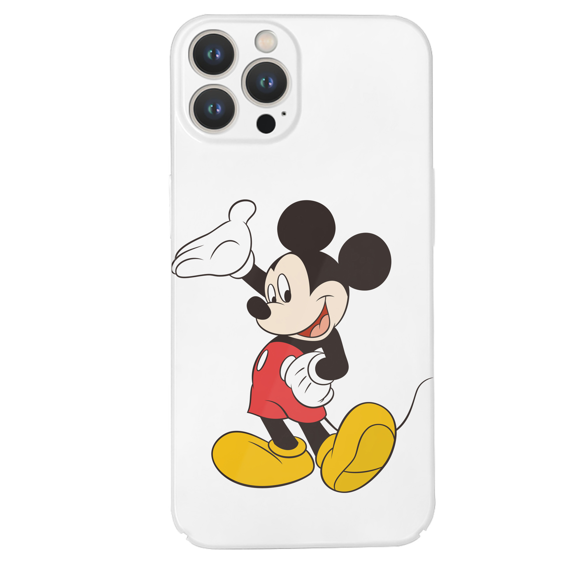 （画像用） ミッキーマウス Mickey Mouse 【iPhone 14シリーズ対応】ハードケース